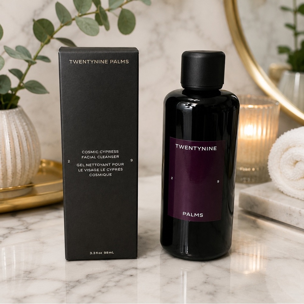 Twentynine Palms Cosmic Cypress Facial Cleanser 3.3oz Vegan Cruelty Free‎ NIB